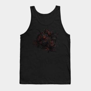 Sparkling roses - fire option Tank Top